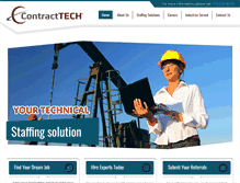 Tablet Screenshot of contracttech.com