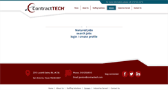 Desktop Screenshot of jobs.contracttech.com