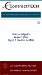Mobile Screenshot of jobs.contracttech.com
